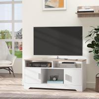 Mueble para Televisor de Mesa Diseño Clásico Gran Espacio de Almacenamiento - details 1