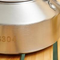 Hervidor de agua para camping, cafetería, cubiertos, juego de picnic, tetera, utensilios de cocina de viaje,1l/1,5l - details 8