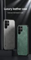 Funda magnética para teléfono Magsafe para Samsung Galaxy S25 S24 S23 S22 Ultra Plus FE, funda mate de cuero con parachoques, funda de carga inalámbrica - details 0