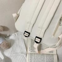 2025 Nueva Versión Coreana De Las Mujeres Mochila De Nylon De Moda Versátil Academia De Artes Y Letras Viento Estudiante Mochila Escolar - details 3