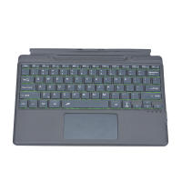 Teclado inalámbrico magnético para Surface Pro 9, 8X13 pulgadas, retroiluminado, Trackpad, Touchpad, Teclado, ratón - details 14