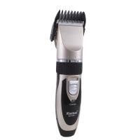 Kemei-cortadora de pelo eléctrica inalámbrica para hombres, adultos y niños, máquina de corte de pelo recargable con cuchilla de cerámica, barbero - details 2