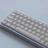 Tapa de tecla en blanco de Color sólido, 152 teclas PBT, personalizada, minimalista, de alto brillo, perfil KAM, para teclado nical - details 0