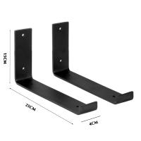 Soporte de Hardware montado en la pared, estantes de pared de diseño Simple, resistentes, adecuados para estantería, Zapatero - details 7