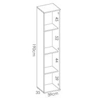 armario auxiliar, armario multiusos, armario multiusos interior, mueble multiusos, armario limpieza