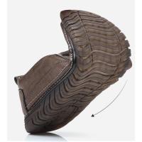 Nuevos Zapatos De Cuero Transpirables Para Hombres, Zapatos Casuales De Suela Blanda De Conducción Para Hombres - details 3