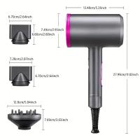 SSITO secador de pelo profesional con difusor, acondicionado iónico, potente, de 2000W - details 4