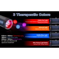 Dispositivo de terapia de luz roja, antorcha de tratamiento para el dolor de labios, varita de terapia de luz infrarroja para la fiebre facial - details 2