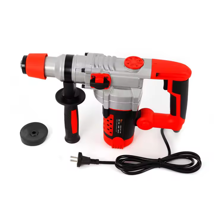 Martillo perforador de perfusión, 2200 W, 220 V, martillo de cincel, juego de brocas, martillo eléctrico con mala - 1