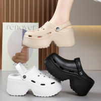 Nuevas sandalias de mujer Zapatillas de verano de 9 cm con suela suave de tacón alto - details 2