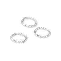 Anillos de salto de alambre trenzado de latón color oro de 18K de 5MM 6MM 8MM 10MM 12MM, anillos divididos, suministros para la fabricación de joyería, accesorios para bricolaje - details 2
