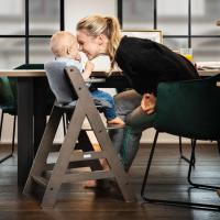 Set de Tronas de Bebé Evolutivas con Bandeja y Cojín de 2 Piezas |   Trona de madera regulable |   Silla Alta para Niños desde 6 Meses con Accesorios - details 32