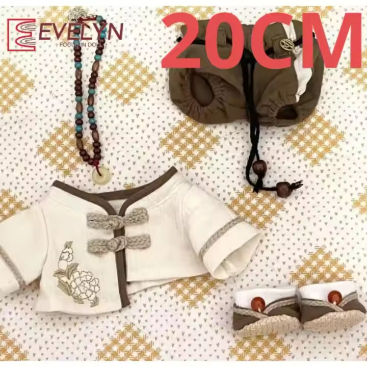 Evelyn 2025 estilo chino 20CM ropa para muñecas Love and Deepspace Xavier Zayne Rafayel ralayo Sylus Caleb Idol ropa zapatos pantalones - 1
