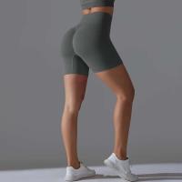 Deportes sin costuras para mujer, ciclismo, trotar, Fiess, cintura alta, Push Up, pantalones cortos de gimnasio, mallas, ropa de Yoga - details 45