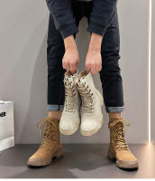 Nuevas botas cortas de gamuza de suela gruesa, zapatos de senderismo para parejas - details 14