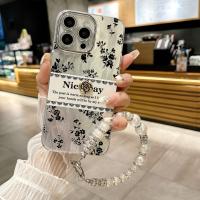 Funda de Teléfono con Patrón de Flor para iPhone Con Correa para Mujeres - details 4
