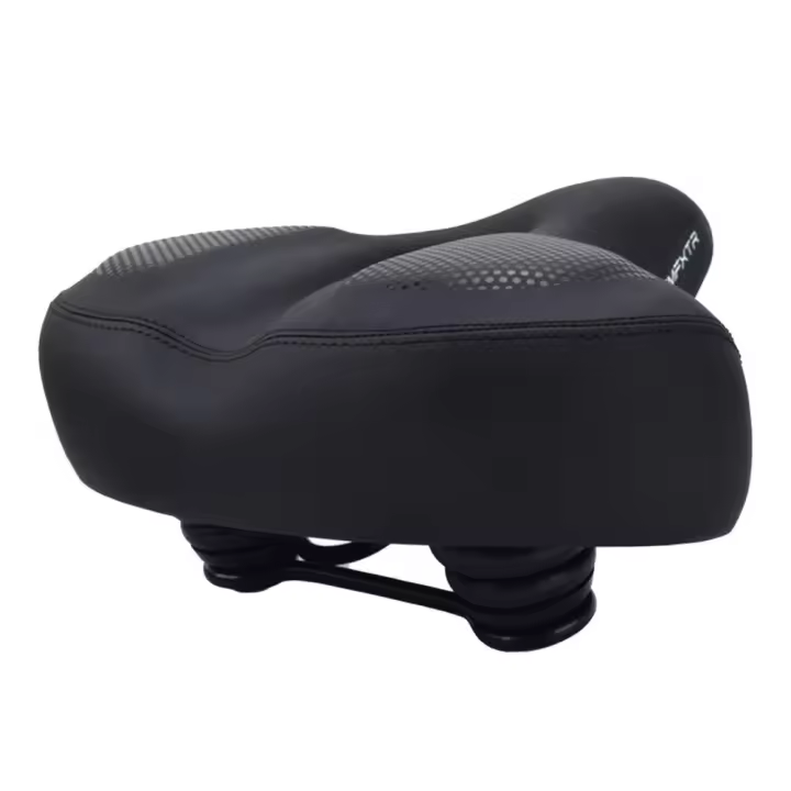 Sillín de Bicicleta con Luz de Cola Almohadilla de Montaña para Glúteos Grandes y Suaves de Alta Elasticidad y Damping Espuma - 1
