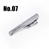 Nuevo Clips para corbata clásicos simples de 4cm, accesorios de Pin diario de Metal para hombre, regalo - details 9