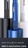 Cortadora de pelo de nariz eléctrica recargable, afeitado multicinético, dos en uno, Unisex, completamente automática, lavable - details 15