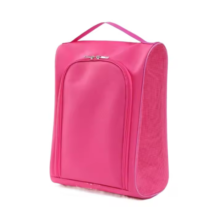 Bolsa de almacenamiento de zapatos de fútbol con 2 cremalleras, bolsas plegables de tela Oxford para zapatos, organizador de zapatos a prueba de polvo de gran capacidad, Unisex - 1