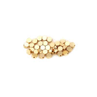 Pulsera de Abalorios de Metal de 18K Oro Diseño de Corazón, Estrella, Mar, Rinocero, Abeja, Cruz, Corona Accesorios DIY Hechos en China - details 122