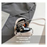 Mochila para mujer, nuevo estilo, personalidad, moda, un solo hombro, bolso cruzado Simple, bolso pequeño, salida de celebridades de Internet - details 7