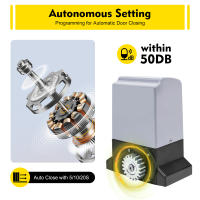 Abridor automático de puerta corredera, Motor eléctrico, Control remoto, IP44, función de cierre automático, nuevo - details 8