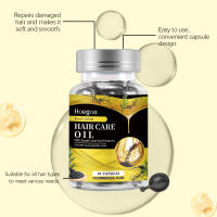La cápsula para el cuidado del cabello con aceite de sésamo negro nutre, suaviza, repara la sequedad, el encrespamiento y suaviza el aceite esencial para el cuidado del cabello - details 7