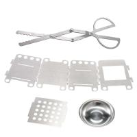 Estufa de Alcohol Plegable Portátil Lixada Titanio/Acero Inoxidable Ideal para Cocina al Aire Libre - details 11