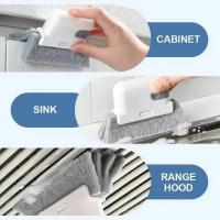 Cepillo de limpieza de ventanas, Herramientas de limpieza multifuncionales para el hogar, extraíbles - details 5