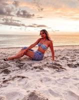 Bikini brasileño Sexy para mujer, traje de baño de manga larga con vestido de tres piezas, tanga, ropa de playa 2024 - details 5