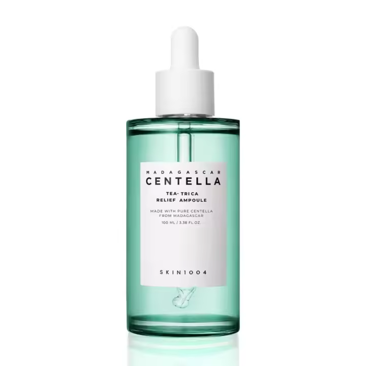 SKIN1004 Ampolla de alivio Tea-Trica 3.38 fl. oz, 100 ml, hidratación calmante para pieles sensibles - 1
