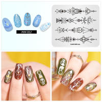 Plantillas de Arte de Uñas KADS para Salones de Belleza Herramientas de Manicura con Diseños de Flores Hojas Oceanos Animales - details 13