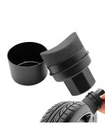 Esponja de Cera de Neumáticos en Forma de Curva Aplicador de Cera de Coche con Tapa - details 5