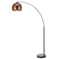 Lámpara LED de Pie Estándar Curvada y Cromada Iluminación y Decoración Lámparas de Piso - details 7