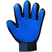 Peines de perro gato peines de mascota peines de perro peinado guantes cepillo Deshedding limpieza efectiva masaje de espalda depilde baño Animal - details 6
