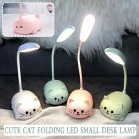 Mini luz nocturna con forma de cerdo para mascotas, lámpara LED plegable con carga USB, lámpara de mesa pequeña para aprendizaje de estudiantes, protección ocular, lámparas para libros, decoración de cabecera - details 0