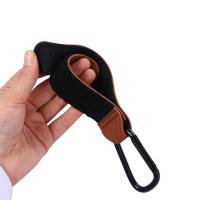 Bolsas colgantes giratorias de cuero PU, mosquetón de aleación de aluminio, ganchos para cochecito, Clips, gancho para cochecito, organizador de carrito, bolsa de bebé, gancho para cochecito - details 18