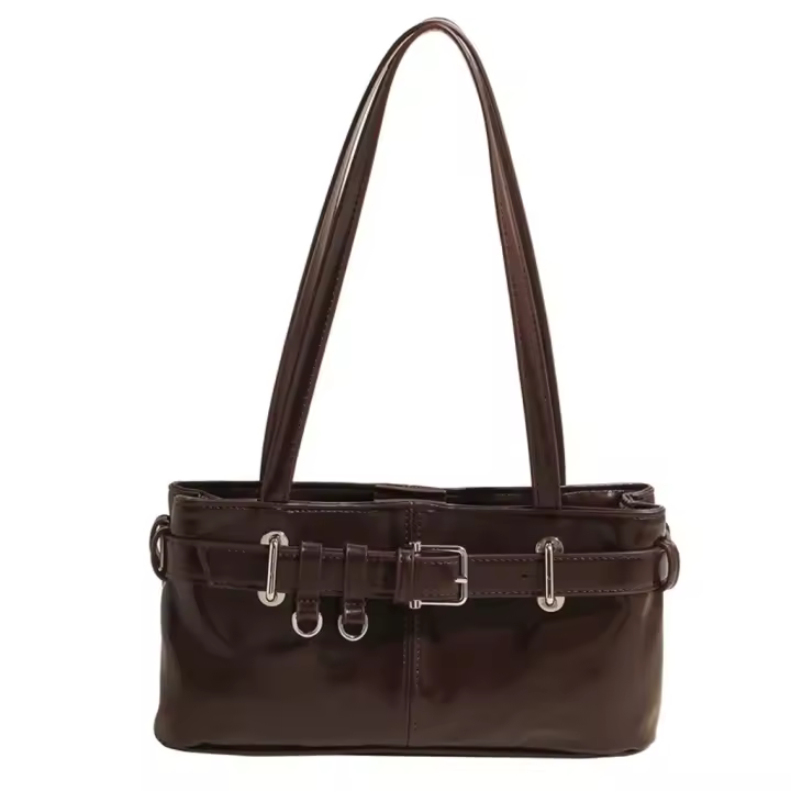 Bolso de mano de moda para mujer 2025, bolsos de hombro de PU, bolso de noche - 1