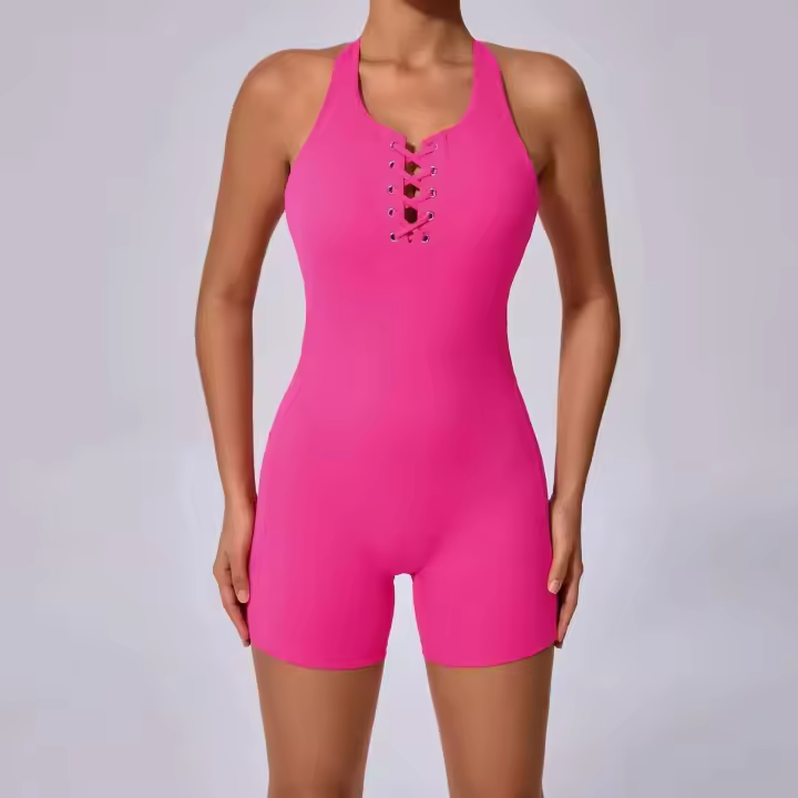 Conjunto de gimnasia mejorado para mujer, traje de yoga, ropa deportiva para mujer, rosa, rojo, azul y gris, 2024 - 1