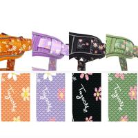 Conjunto de correa y arnés reflectante duradero para perros, arneses transpirables antiescape para gatos, chaleco ajustable con diseño Floral para mascotas, entrenamiento nocturno - details 9