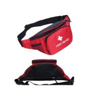 Riñonera de Primeros Ayudos Almacenamiento Médico en Bolsa Compacta Kit de Supervivencia para Rescate de Viaje Rojo - details 0