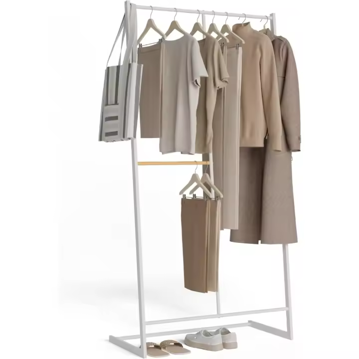 Organizador de Armario de Burro Resistente hasta 35kg Madera de Hangy Wood Estabilidad Grande - 1