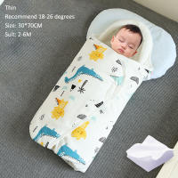 Saco de dormir para bebé de 0 a 6 meses, sobres para recién nacidos, envolturas para bebé, 2,5 TOG, diseño de capullo de algodón suave, Protector de cabeza y cuello - details 15