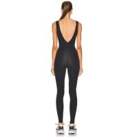 Mono de una pieza para mujer, leotardo, traje de fitness, espalda hueca, danza, pilates, ropa de yoga - details 9