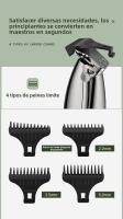 Máquina De Cortar El Pelo Eléctrico, dispositivo Recargable por USB, para Cortar El Pelo - details 4