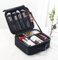 Bolso De Maquillaje Organizador Portátil Para Artistas Con Divisores Ajustables Estuche De Cosméticos De Nylon Estilo Casual - details 9