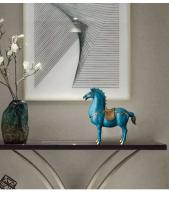 Escultura de caballo, accesorios para el hogar, decoración de sala de estar de estilo chino, estatua Dengshui, decoración de oficina, regalos de inauguración de la casa - details 2