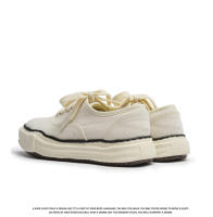 Nuevos zapatos de lona de los hombres y las mujeres zapatos de disolución de la plataforma baja-top casual zapatos de la junta zapatos blancos - details 17