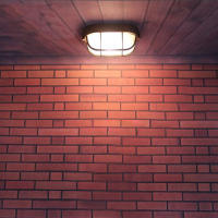 Luz de pared Retro a prueba de humedad para exteriores, lámpara de techo E27 impermeable Vintage, iluminación de pared y porche, ciclismo - details 0